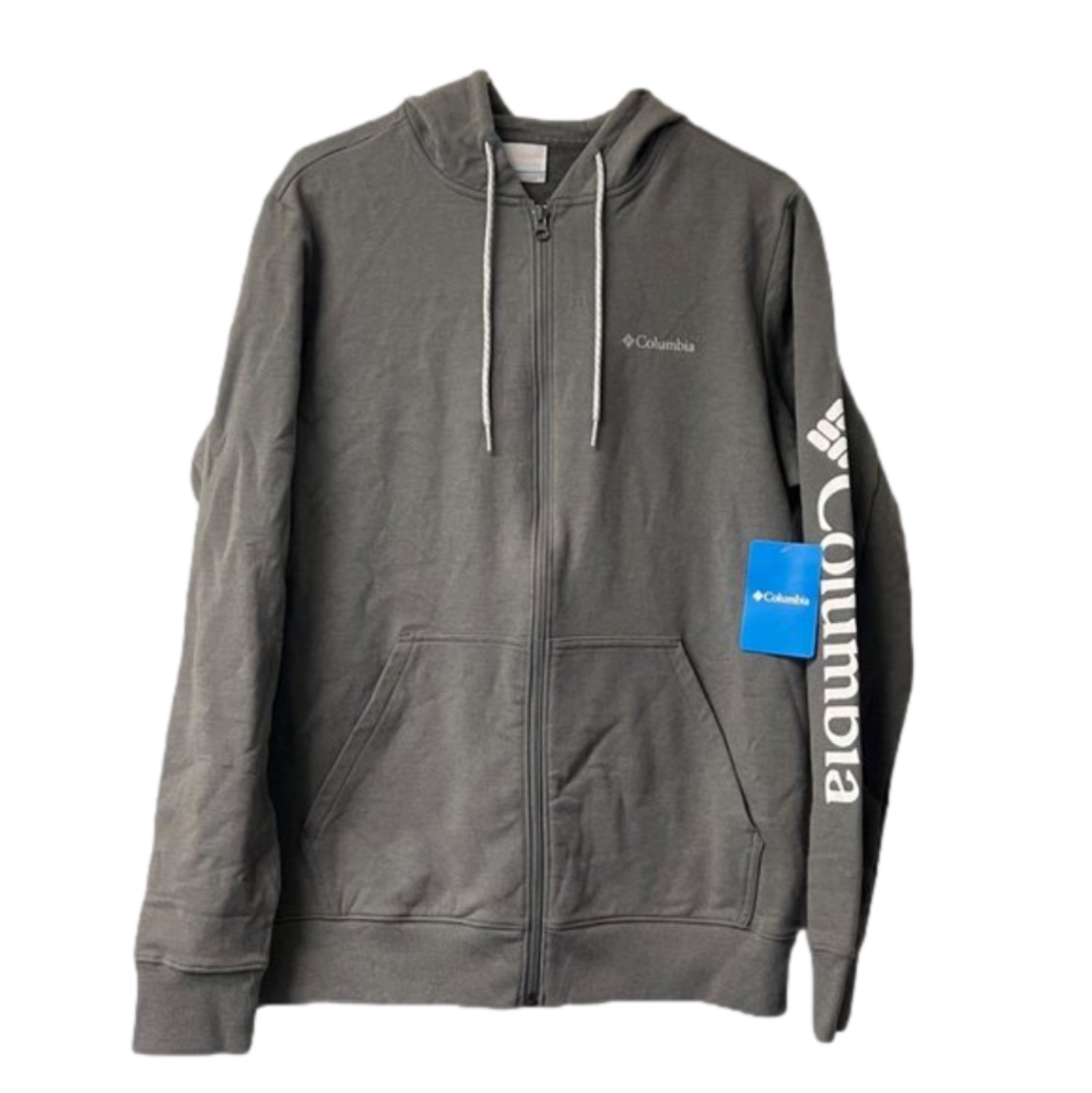 NWT! Columbia‎ Men's Trek Full Zip Hoodie Large/Gray